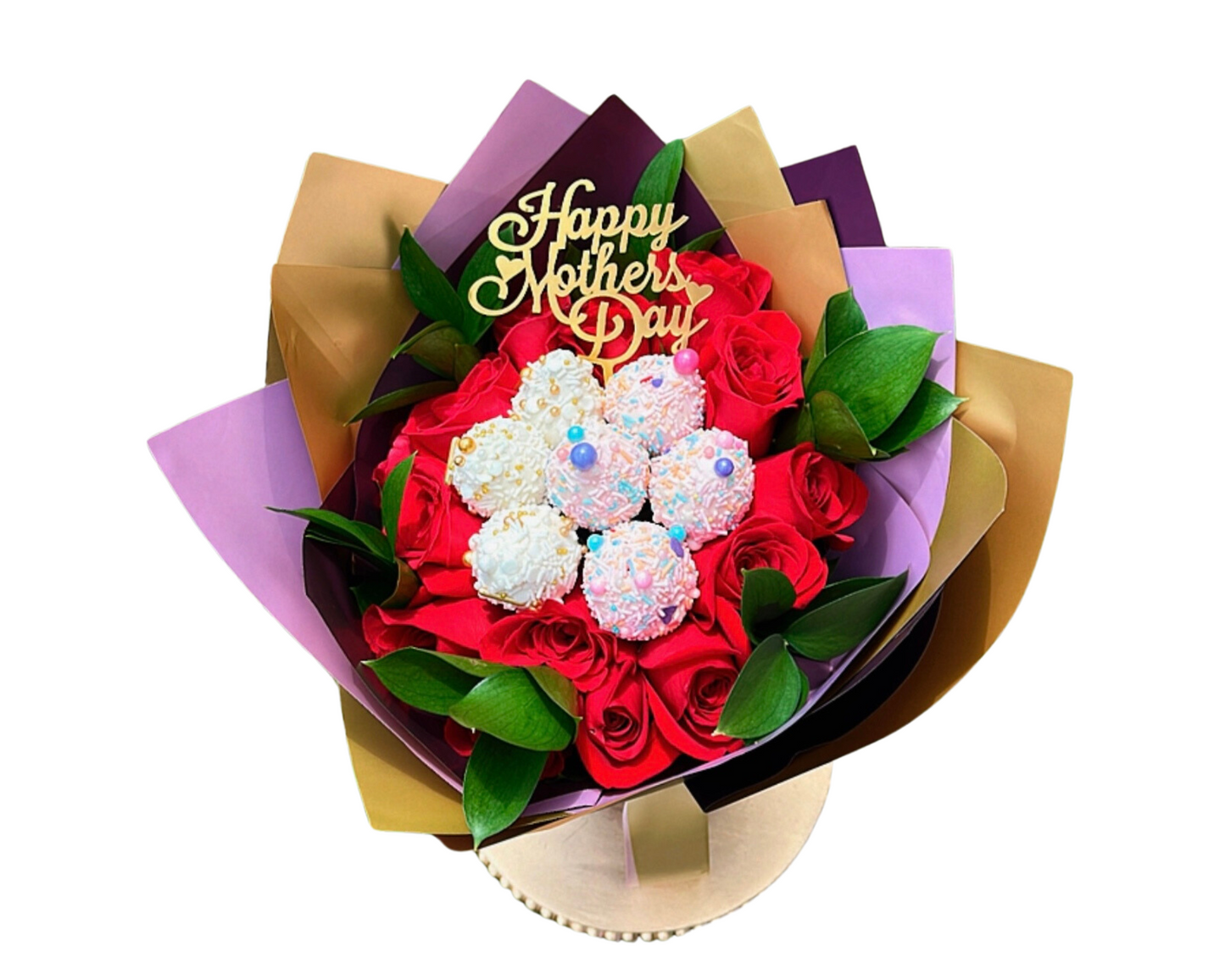 (F-045) Strawberry Bouquet