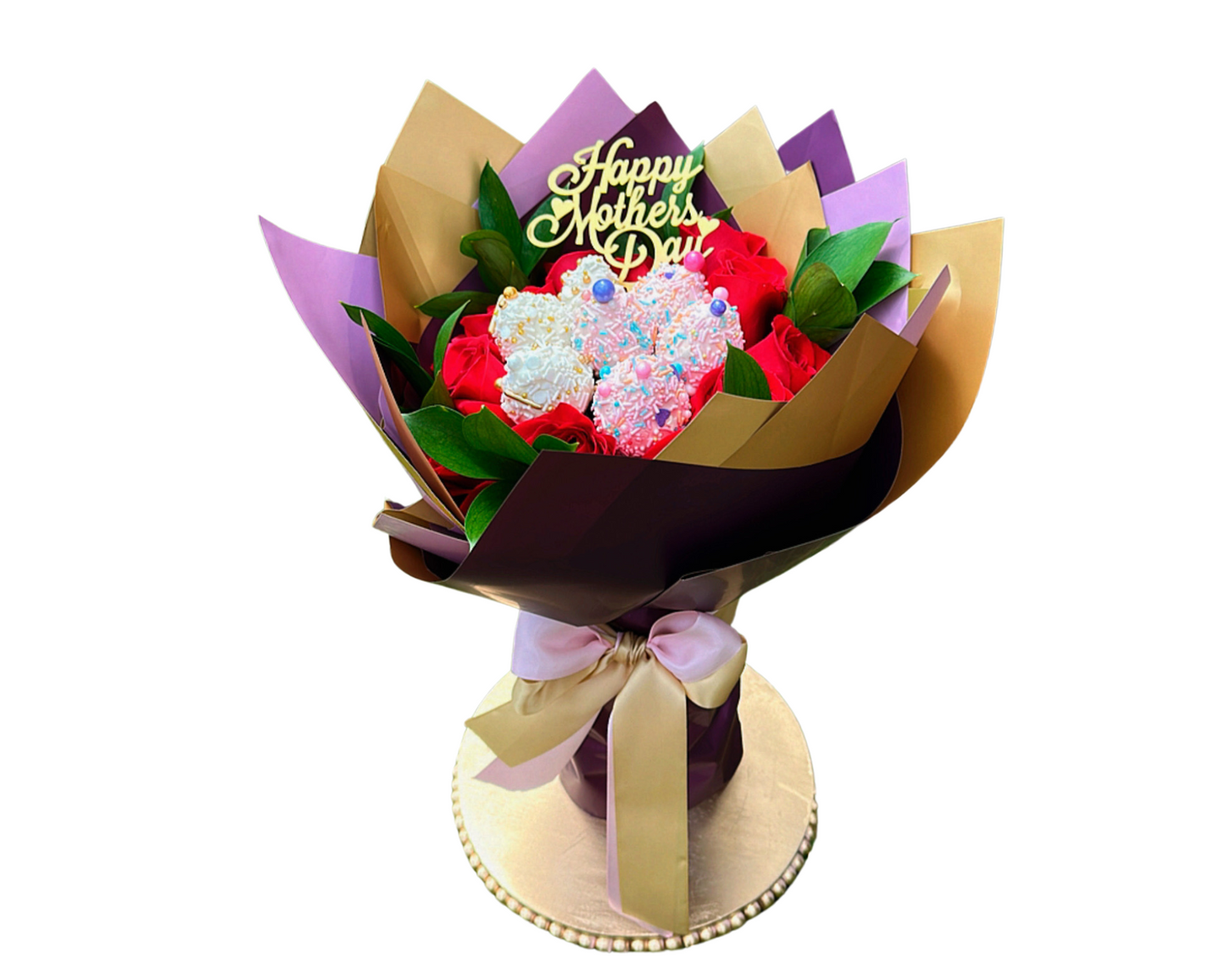 (F-045) Strawberry Bouquet