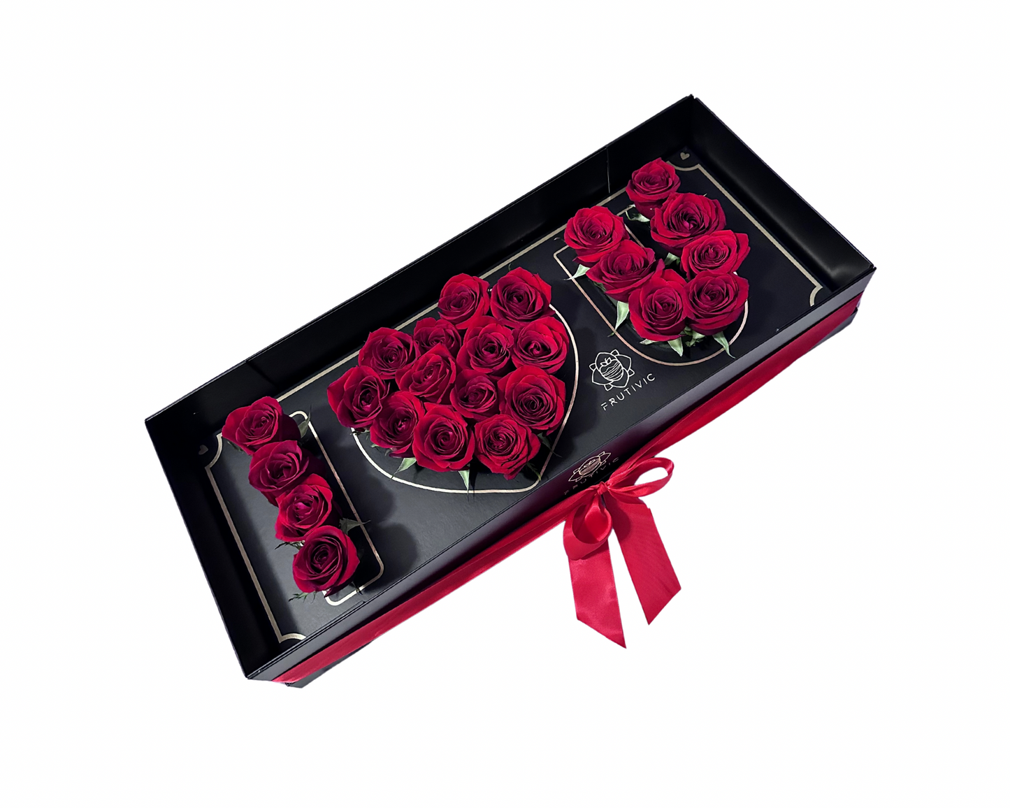 (F-006) I Love You Rose Box