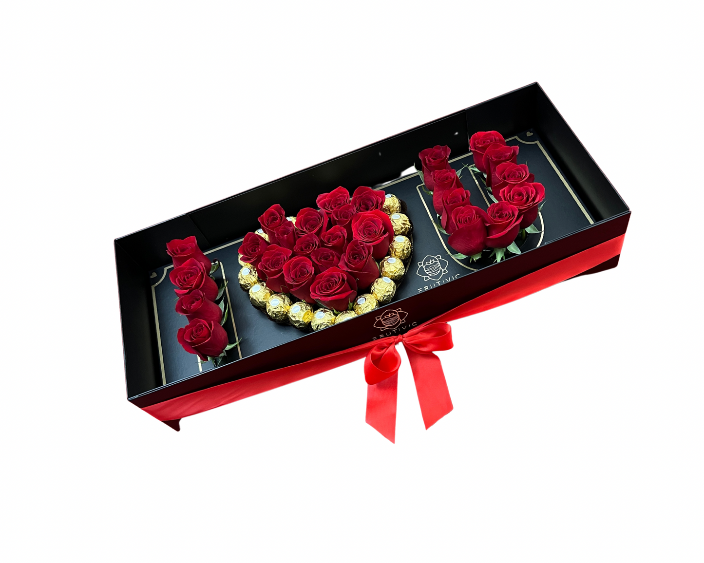 (F-005) I Love You Rose Box